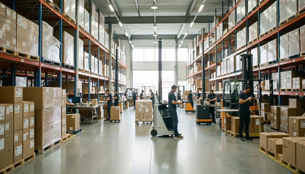 Gestion d’un entrepôt logistique sans perte de cadence