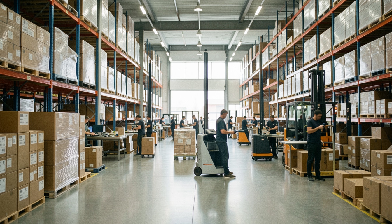 Gestion d’un entrepôt logistique sans perte de cadence