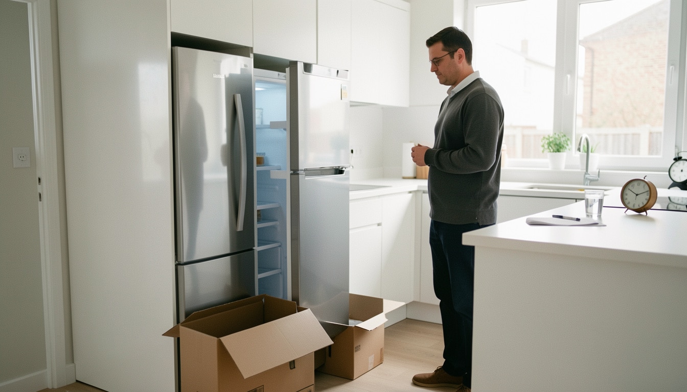 Frigo neuf : combien de temps attendre avant branchement
