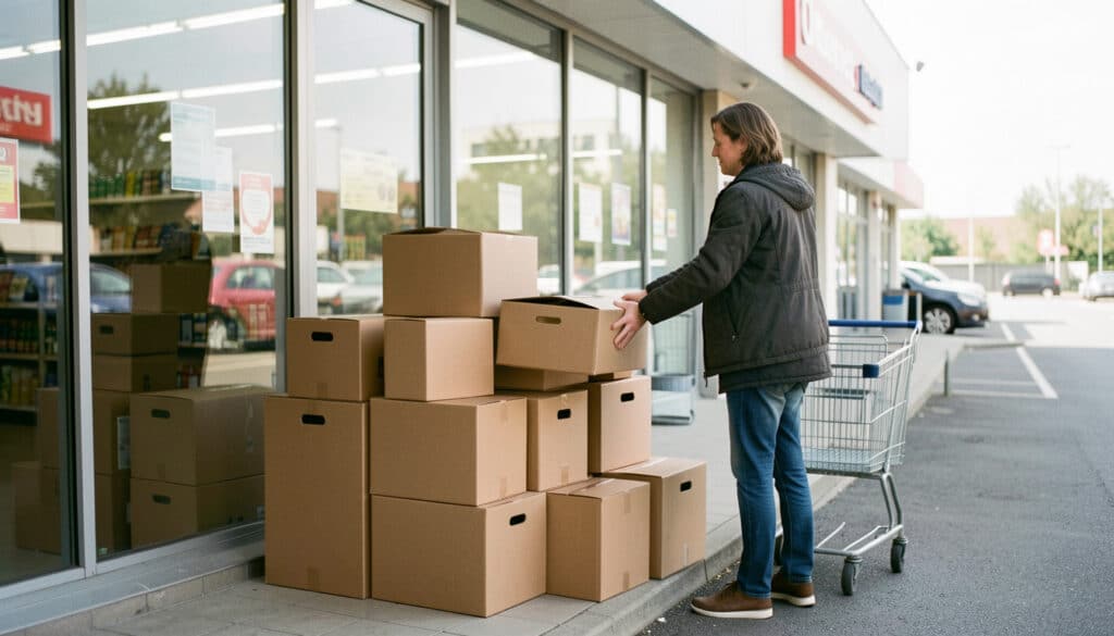 Où trouver des cartons de déménagement facilement