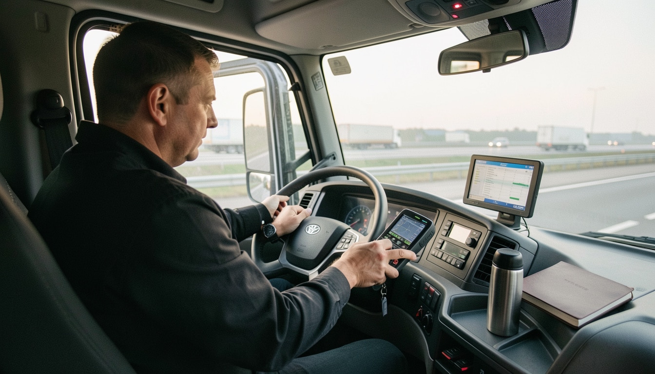 Amplitude de 15 heures d’un chauffeur routier