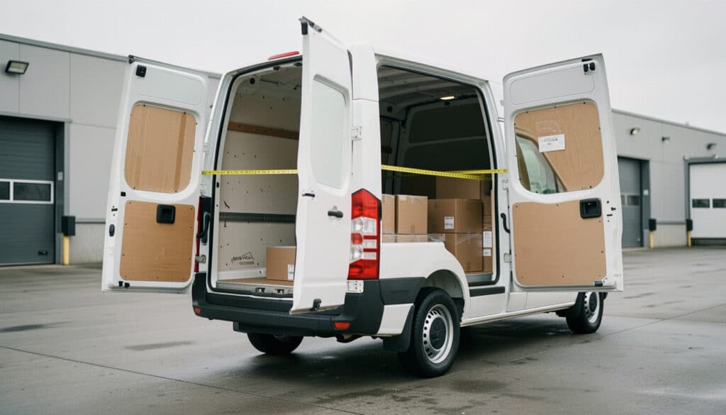 Dimensions d’une camionnette 20 m³ et volume utile