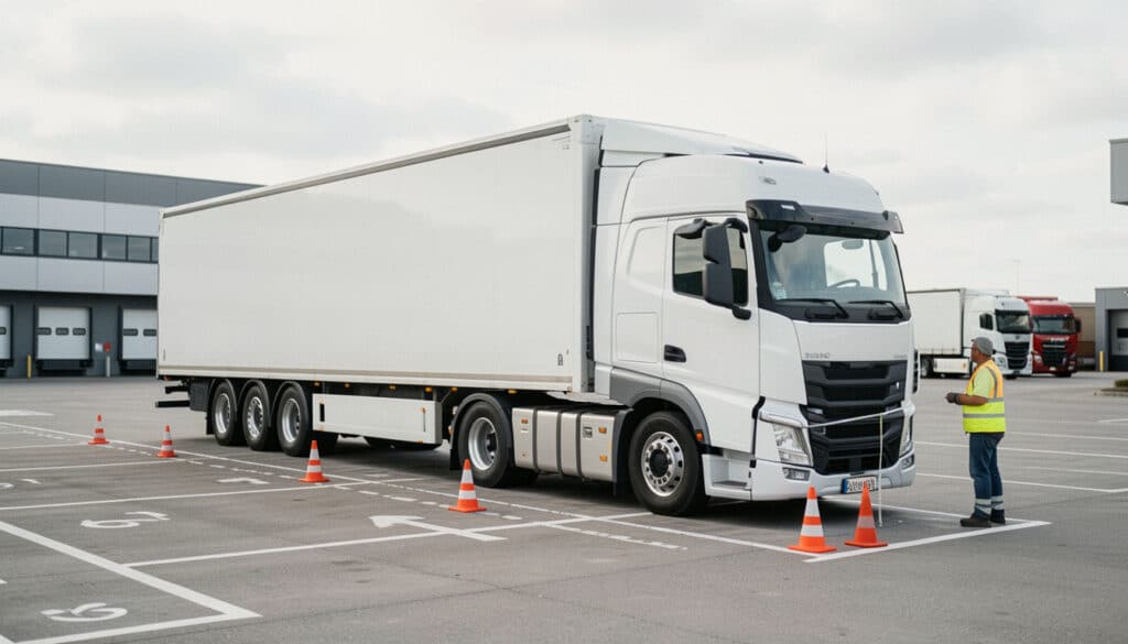 Largeur d’un camion semi-remorque et dimensions utiles