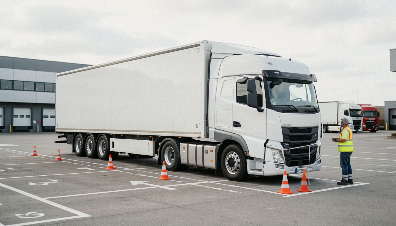 Largeur d’un camion semi-remorque et dimensions utiles